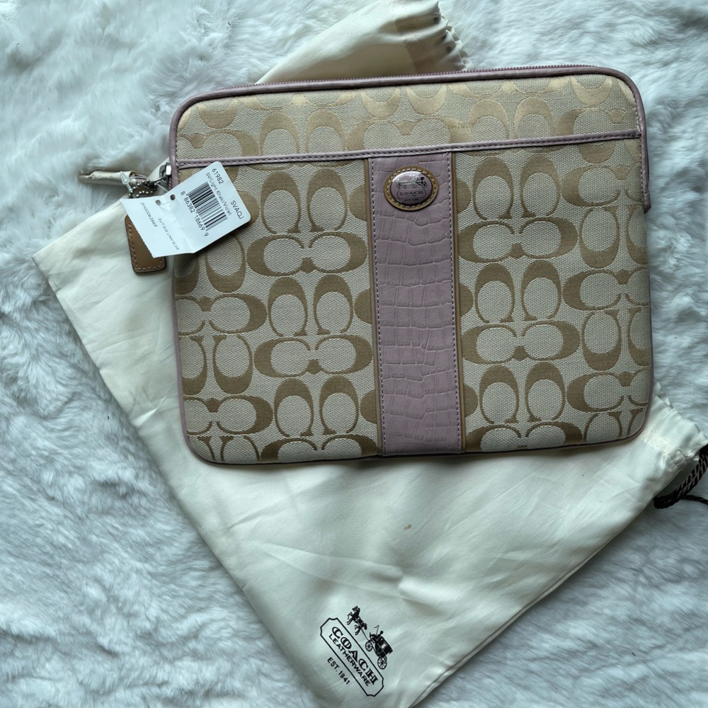 Coach iPad Case (NWT)